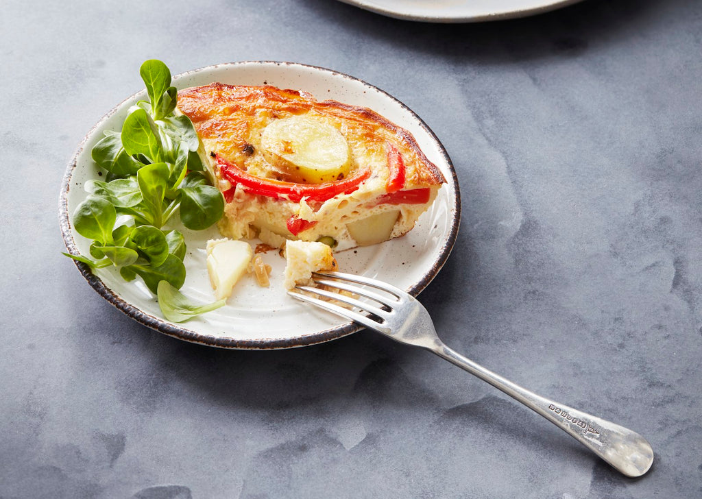 Cheddar & Veggie Frittata Recipe | Quicke's