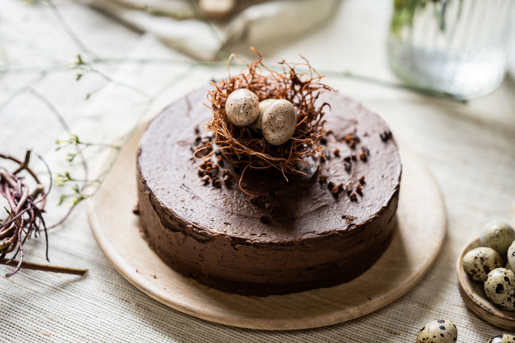 Quicke's | Double Chocolate Easter Nest Cake