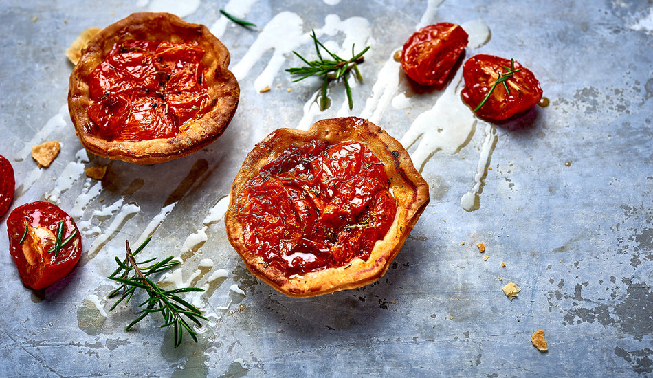 Goat's Cheese and Roast Tomato Tartlet Recipe