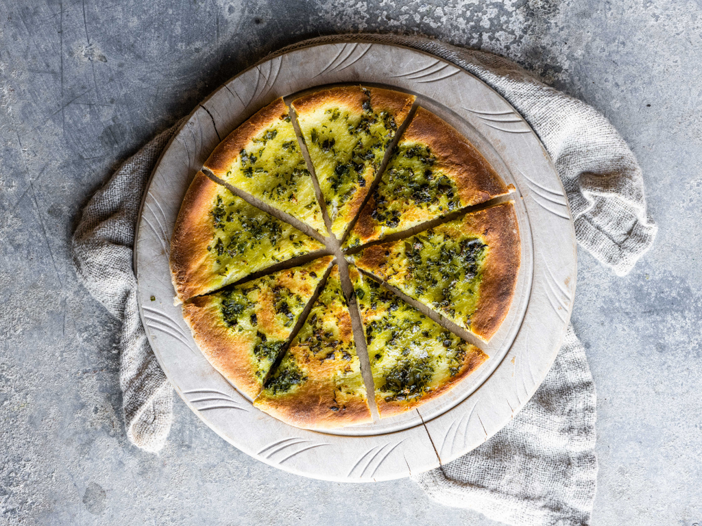WILD GARLIC PIZZA RECIPIE | Quicke's