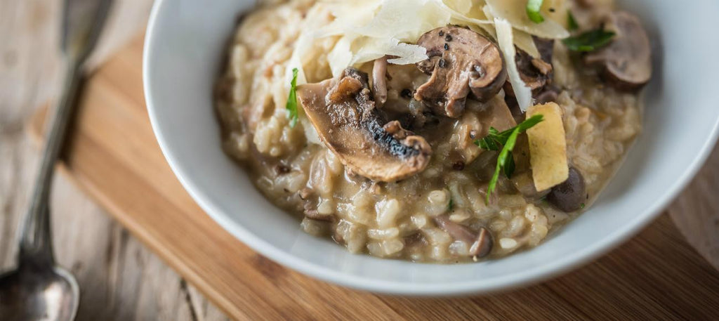 Cheddar & Bramley Apple Risotto Recipe | Quicke's