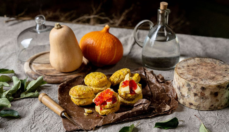 Pumpkin & Cheese Scones Recipe