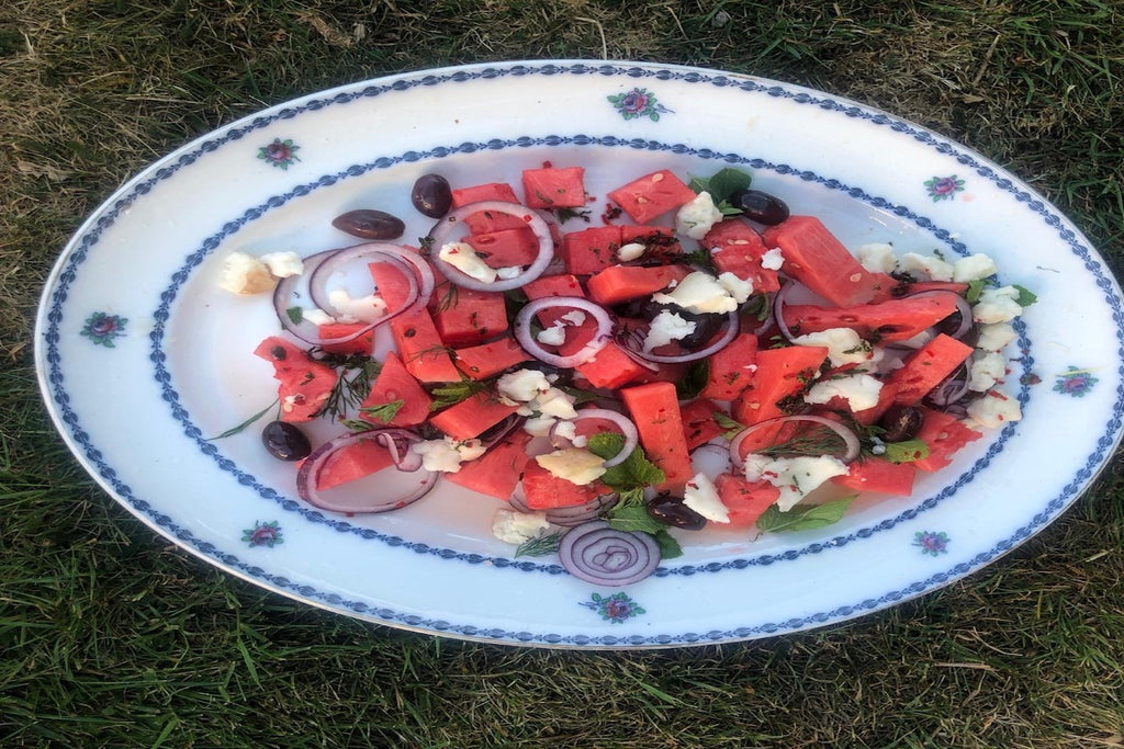Goat's Cheese & Watermelon Summer Salad Recipe | Quicke's