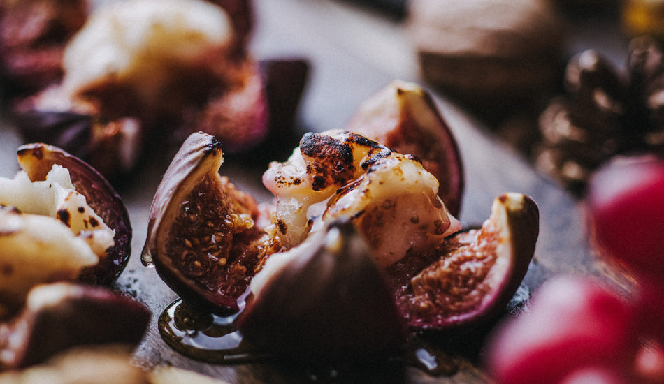 Baked Fig Jewels With Goat's Cheese & Honey Recipe