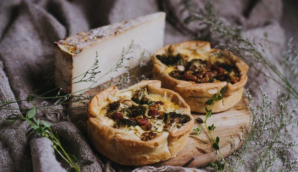 GAIL's Cauliflower & Goat's Cheese Quiche