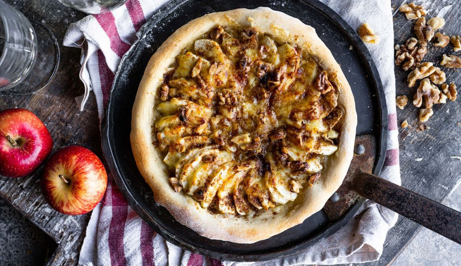 Autumn Apple Pizza Recipe