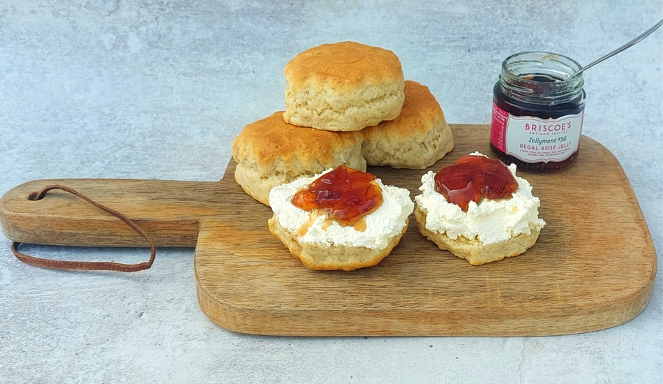 Whey Butter Cream Tea Scones