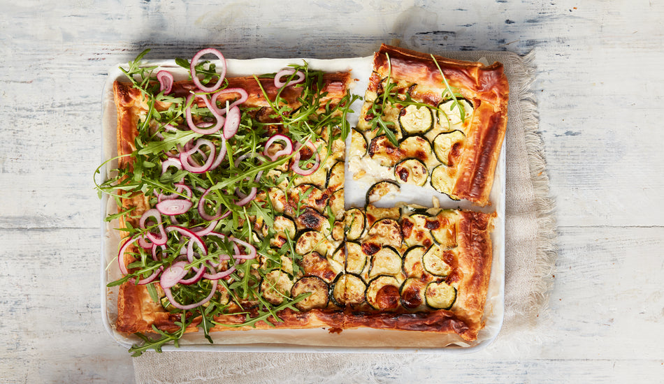 Courgette & Goat’s Cheese Tart Recipe