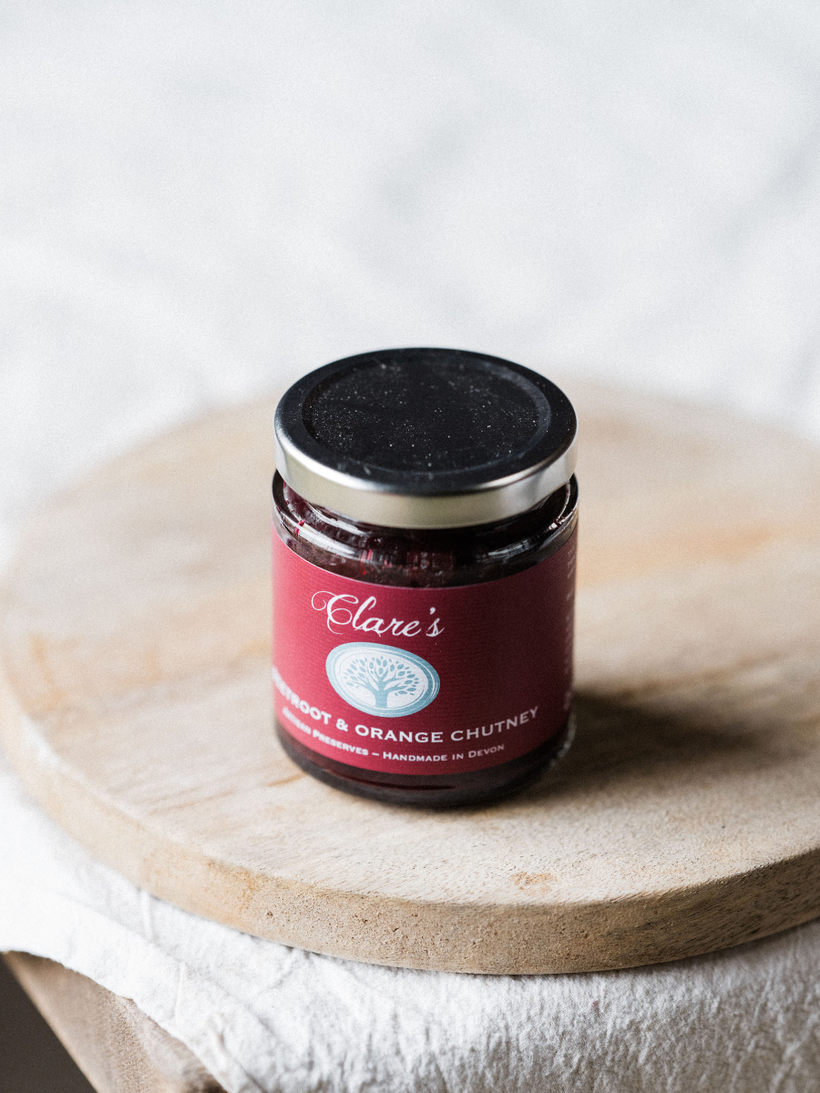 Clare's Preserves Beetroot and Orange Chutney