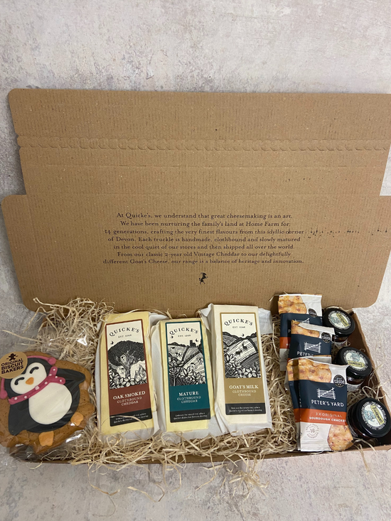 The Winter Cheese & Biscuit Letterbox