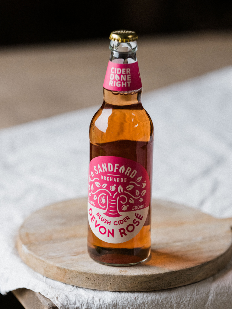 Devan Roesh Sandford Orchards Devon Rosé Cider | Quicke's