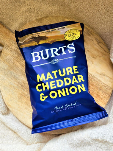 Burts Mature Cheddar & Onion Potato Chips 40g