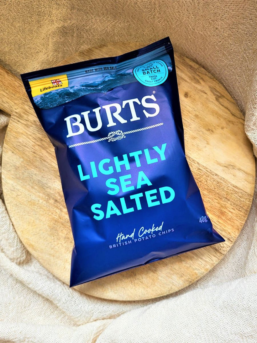 Burts Lightly Sea Salted Potato Chips 40g