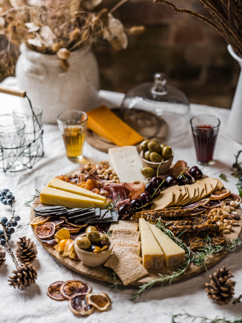 Festive Feasting Hamper as a Platter