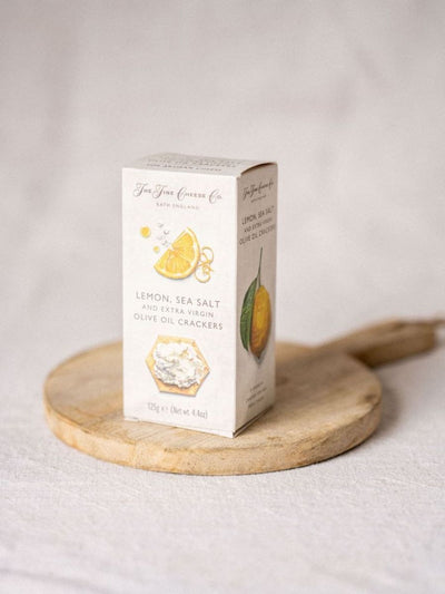 Fine Cheese Co Lemon and Sea Salt Crackers