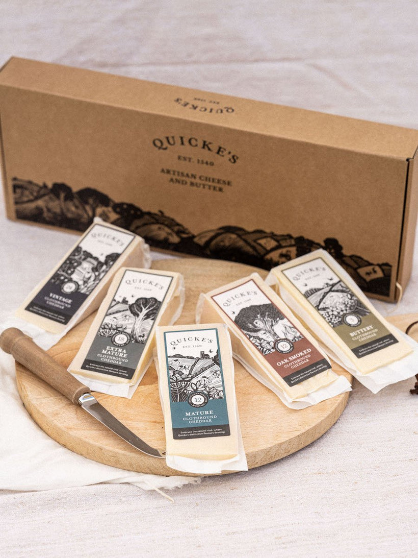 Quicke's Cheddar Tasting Box