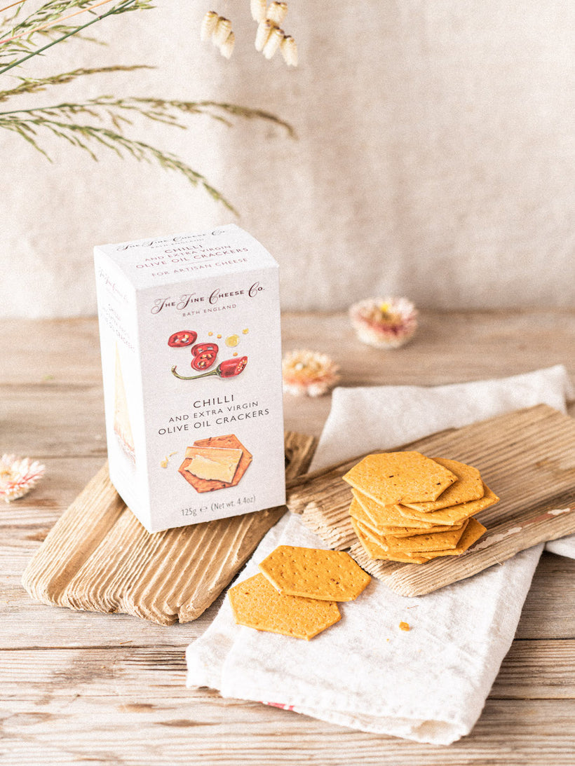 Fine Cheese Co. Chilli & Extra Virgin Olive Oil Crackers