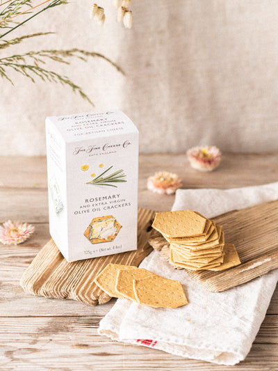 Fine Cheese Co Rosemary and Extra Virgin Olive Oil  Crackers