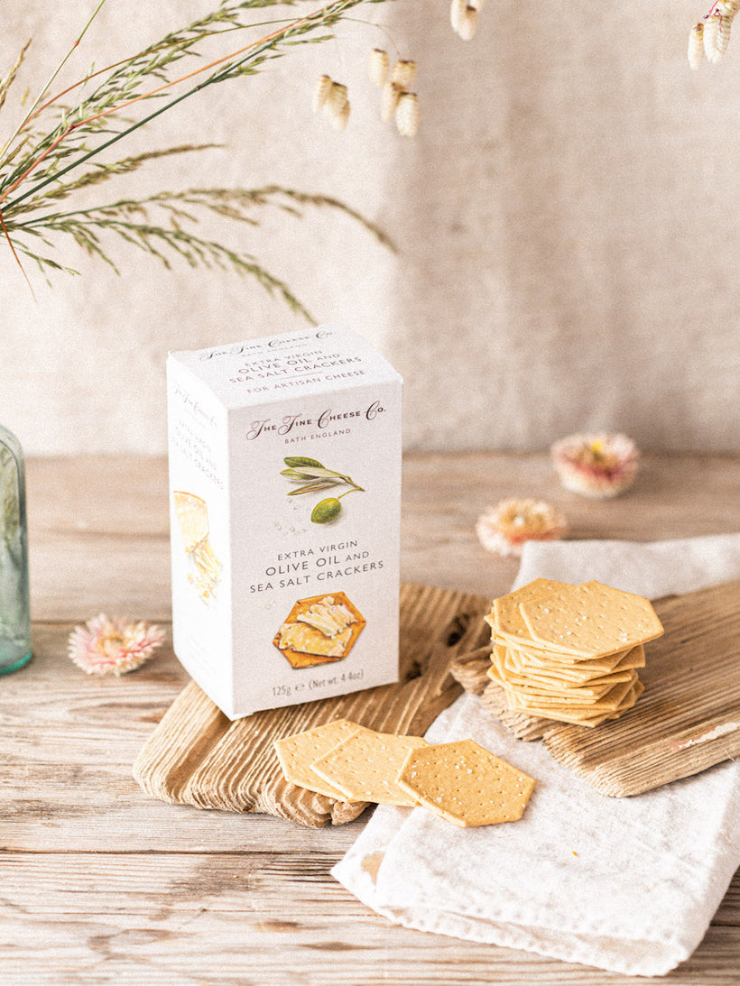 Fine Cheese Co Extra Virgin Olive Oil and Sea Salt Crackers