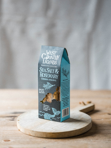 West Country Legends Sea Salt & Rosemary Cheese Straws