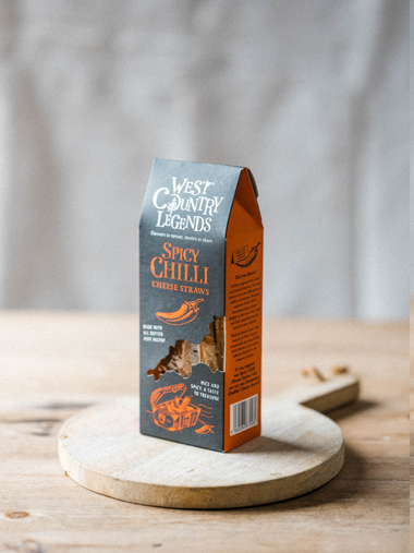 West Country Legends Spicy Chilli Cheese Straws