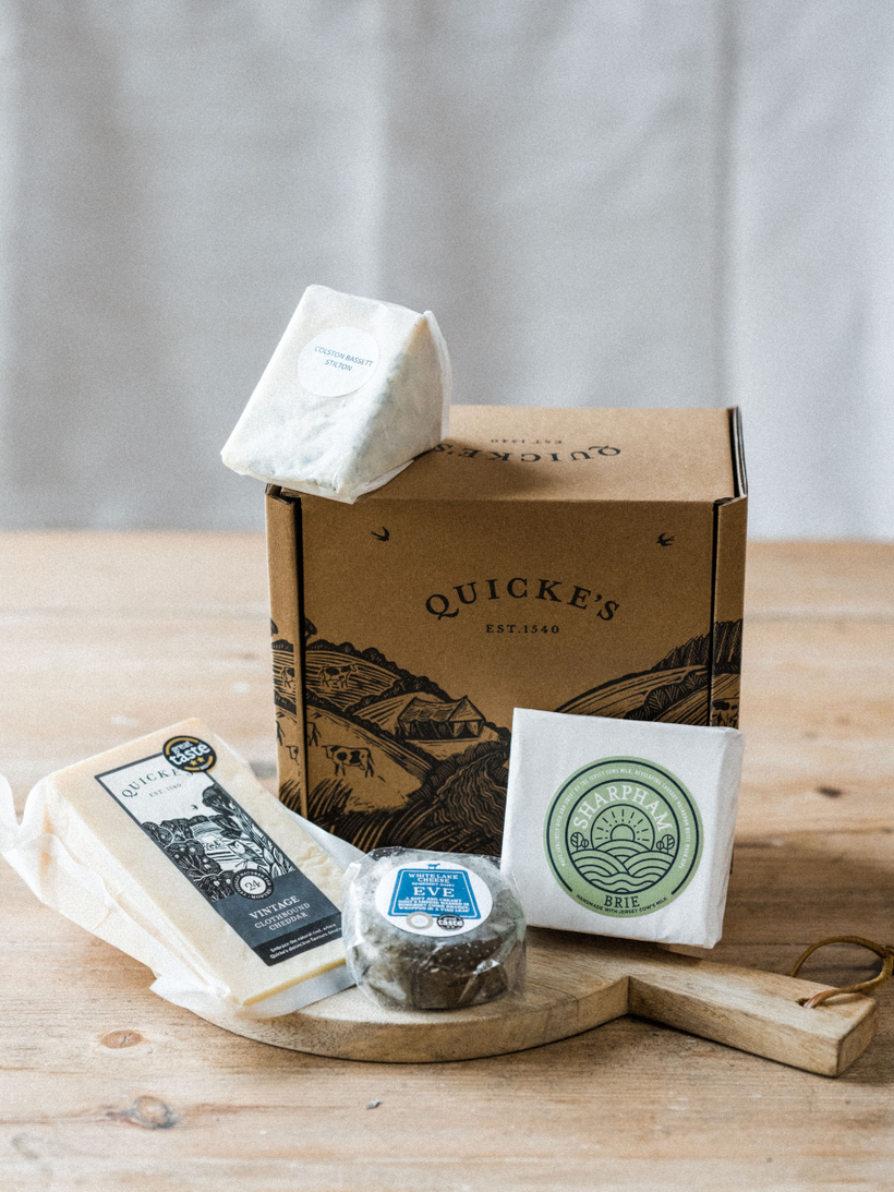 Winter Farmstead Cheese Box with Box